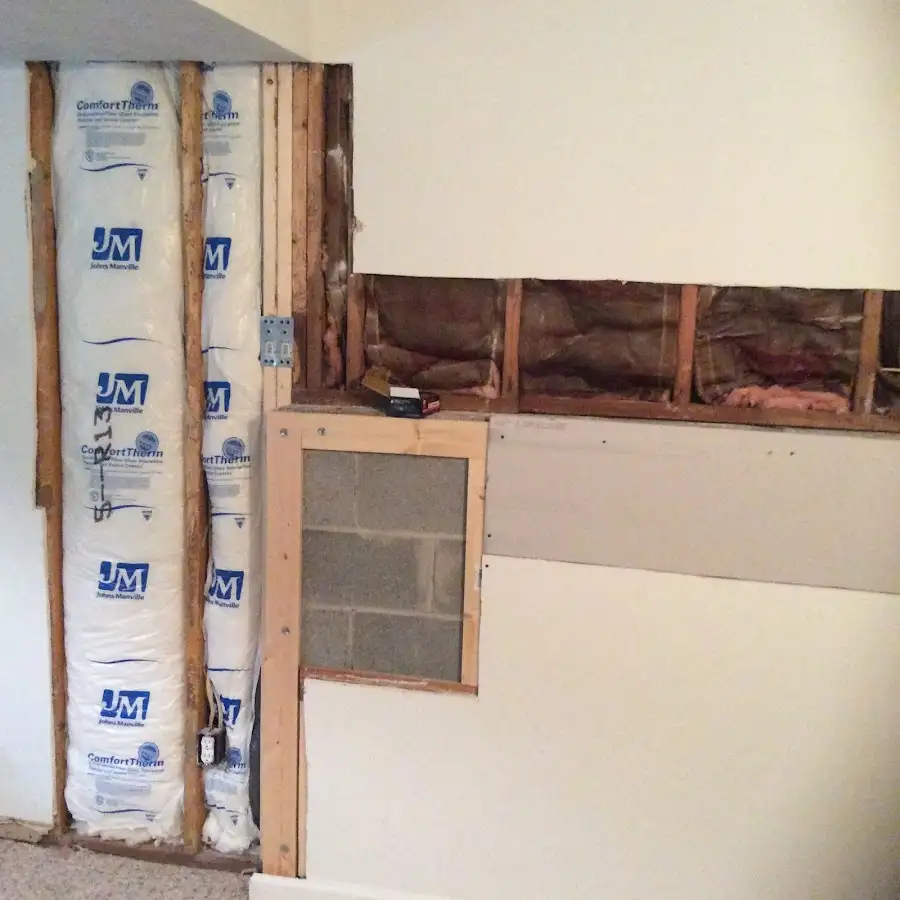 Wall insulation replacement during Contents Cleaning & Restoration in Satsuma